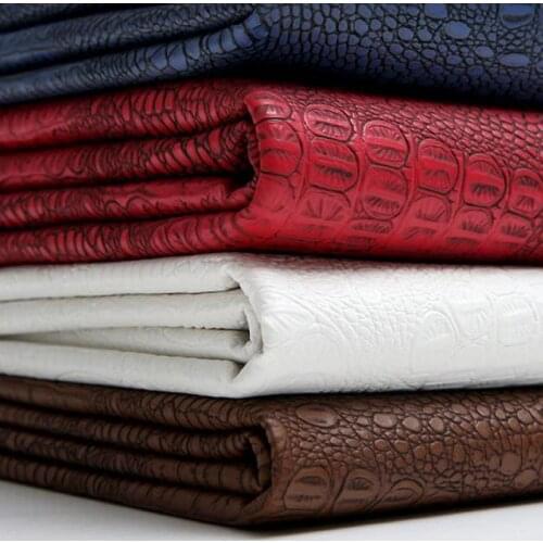 50x130cm Crocodile Leather Upholstery Furniture Fabric Holographic Kunstleder Simili Cuir Lederimitat Stoff A Skin Material