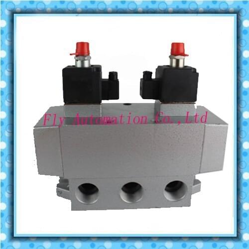 K35D2H-50 2" Old Solenoid Valve 5/3 Way Double Electricity