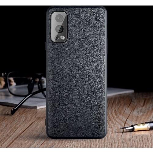 Anti-Scratch Leather Bag Case for Oneplus Nord 2 5G One Plus Nord2 Shock Proof Mobile Phone Cover Coque