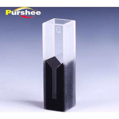 Sub-Micro quartz cell with black walls and lid(300ul)