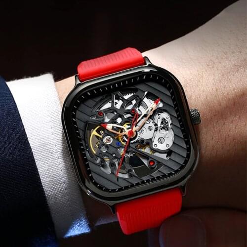 APNUONR Original Design Mens Mechanical Watch Waterproof Casual Business Milan with Mens Clock 2020 New