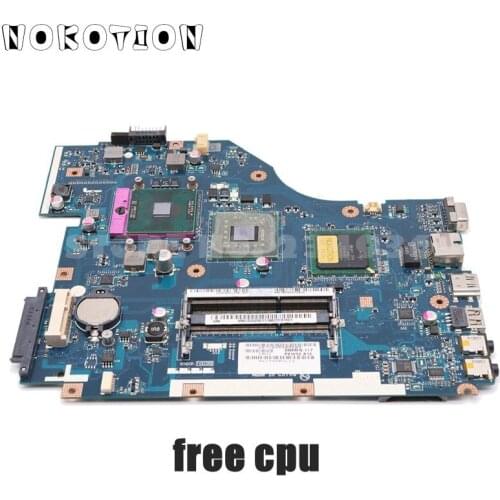 NOKOTION PEW72 LA-6631P MBR4G02001 MAIN BOARD For Acer aspire 5336 Laptop Motherboard GL40 UMA DDR3 Free CPU