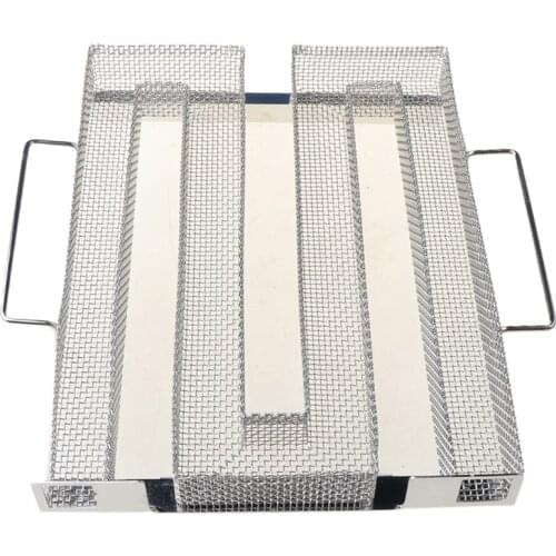 2021 New Cold Smoke Generator For Bbq Grill Wood Dust Hot And Cold Smoking Salmon Meat Burn Cooking Stainless Bbq Tools