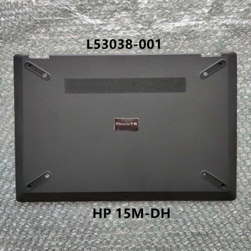 New For HP 15-DH 1001DX bottom case back cover case Laptop Case D Shell L53038-001