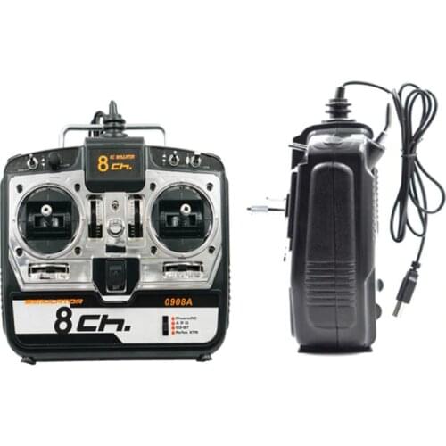 Real Simulator 8CH RC Flight With Program Support G7 Phoenix 5.0 XTR Remote Control Helicopter Drone (Mode2)