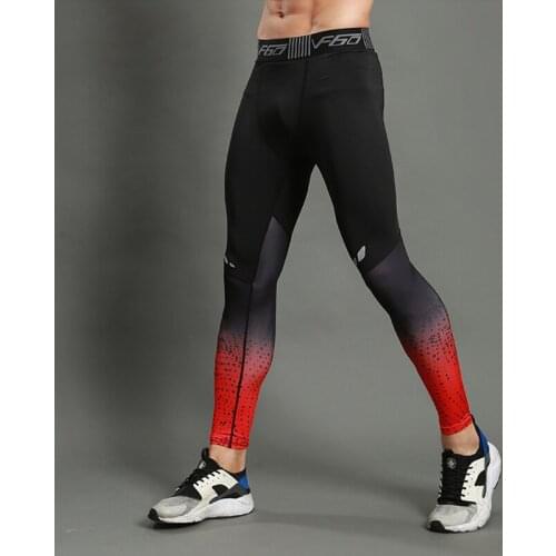 Gym Fitness Jogging Pants Men breathable Compression Tight Running Sports Leggings Quick Drying Workout Training pants Trousers