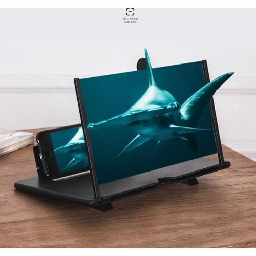 Universal Mobile Phone Screen Magnifier 3D Enlarger Magnifying Video Amplifier Projector Bracket Desktop Holder Stand For Phone