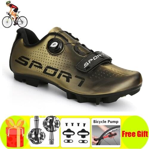 MTB Cycling Shoes Men Outdoor Bicycle SPD Pedals Self-Locking Professional Racing Mountain Bike Zapatillas Ciclismo Bicicleta