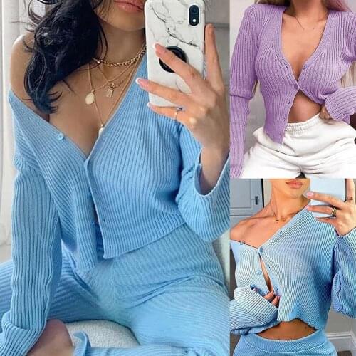 Woman sweaters Sexy Buttons Knitted Sweater Slim Ribbed Winter Autumn Fashion Knitwear sweater женские свитера свитер женский