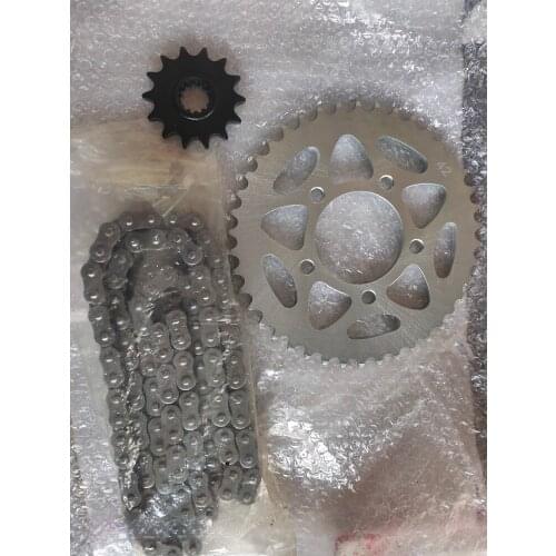 Bj500gs-a Trk502 Set Chain Big Sprocket Tooth Disc Small Gear Big Chain