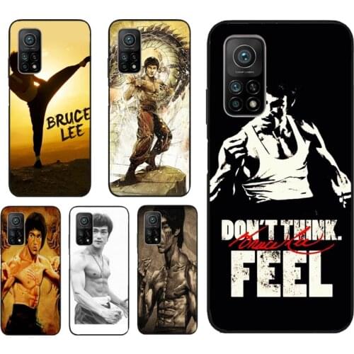 Bruce Lee Film Kung Fu Star Phone Cover For Xiaomi Mi 11 Lite Ultra 9T 10T Pro Note 10 POCO F3 F2 M3 X3 NFC Pro Case