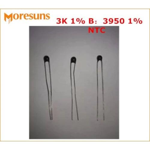 Fast Free ship 500pcs/lot NTC temperature sensor 3K 1% B3950 1% NTC thermistor
