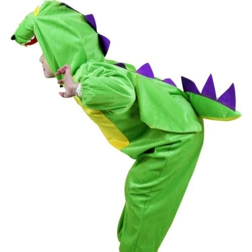 Childrens Day Performance Clothing Cartoon Animal Suit Kid Crocodile / Alligator Cosplay Costume Fancy Dress