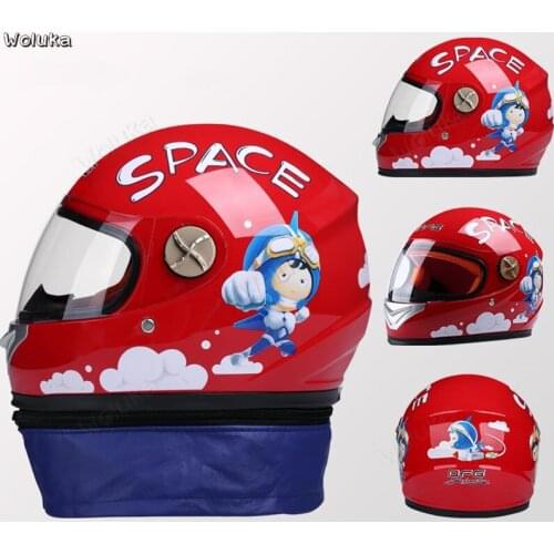 Electric bottle motorcycle child helmet boy girl child four seasons winter helmet CD50 Q02