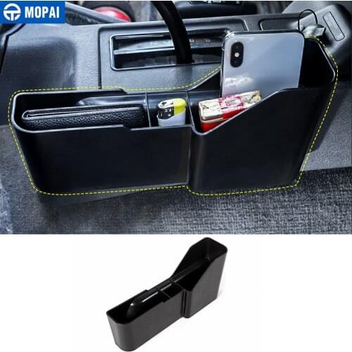 MOPAI Stowing Tidying for Jeep Wrangler TJ Car Gear Storage Box Organizer for Jeep Wrangler TJ 1997-2006 Car Accessories