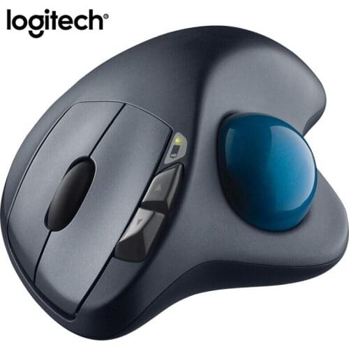 Logitech M570 Wireless Mouse with 2.4GHz 1000DPI Optical Trackball Ergonomic Mouse for Laptop Mouse Gamer Laser Mice for Windos