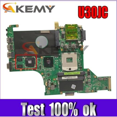 U30JC mainboard REV2.0 For asus U30J Laptop motherboard 60-N3ZMB1300-A19 100% Tested Working