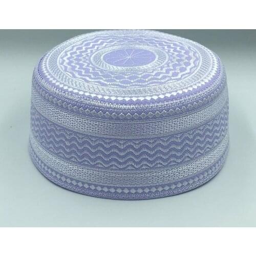 New Muslim Men Prayer Hats Cotton Embroidery Leisure Saudi Arabia Islamic Hat Men Headscarf Clothing Topkippot Turban turkish