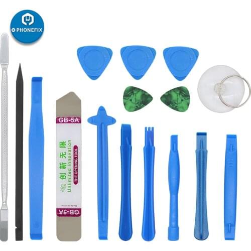 16pcs/lot Mobile Phone Repair Multi Opening Tools Kit Spudger Pry Tool Suction Cup for iPhone Samsung Laptop Tablet Tool Set