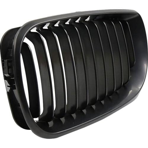 New 2Pcs Car Front Grill Cover Grille for 02-05 BMW E46 318i 320i 325i 328i 330i