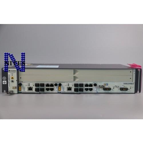 Original Hua wei 19"inch OLT MA5608T with 2*10GE control board MCUD1+1*MPWC DC power board ,support GPFD,GPBD