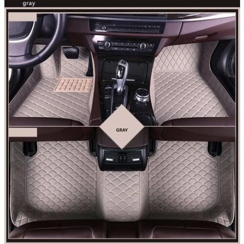 Custom car floor mat for Maserati quattroporte GranTurismo Levante Ghibli Interior Accessories auto Floor Mats car accessories