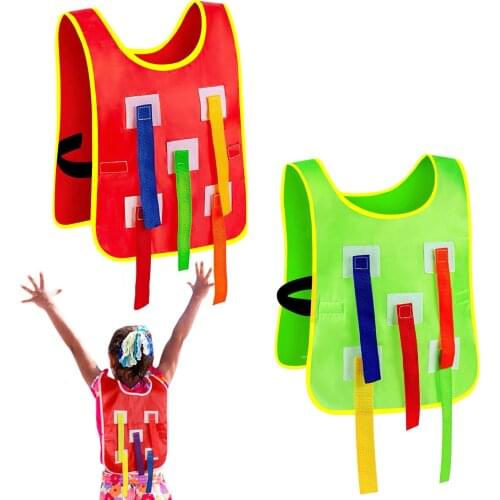 Catch Tail Games Outdoor Activities Sports Game Toys with 1 Vest 5 Tails for Adult Teens Holidays Party Daily Entertainment