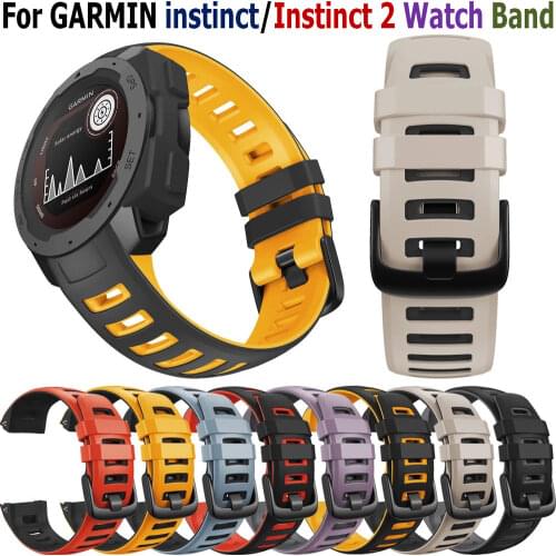 For Garmin Instinct Smart Bracelet Wrist Band Sport Silicone Wristband Replacement Watchband for Garmin Instinct Watch Strap