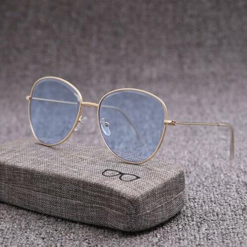 Luxury Sunglasses Women/Men Brand Designer Glasses Lady Round Sun Glasses Street Beat Oculos De Sol Gafas 9-BLS6680