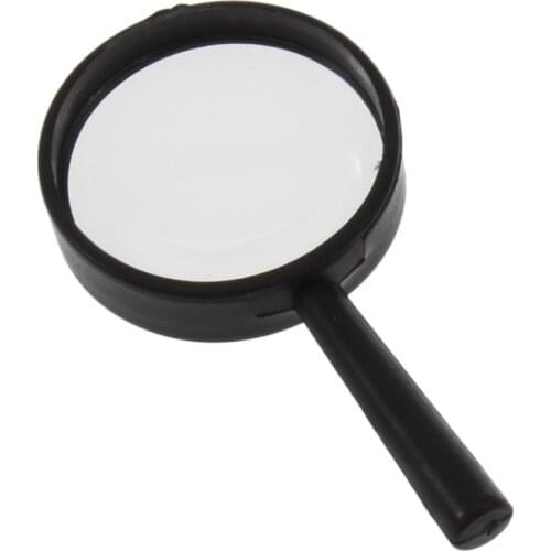 Top Handheld Reading 5X Magnifier Hand Held Magnifying 25mm Mini Pocket Magnifying Glass Children Magnifying Glass