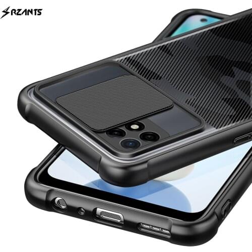 Rzants For OPPO Realme C21 Realme C25 Phone Case Soft Camouflage Lens Hybrid Slim Half Clear Phone Casing