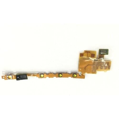 1PCS for Sony Motherboard Power & Volume & Mic Ribbon Flex Cable for Sony Xperia LT22i Version