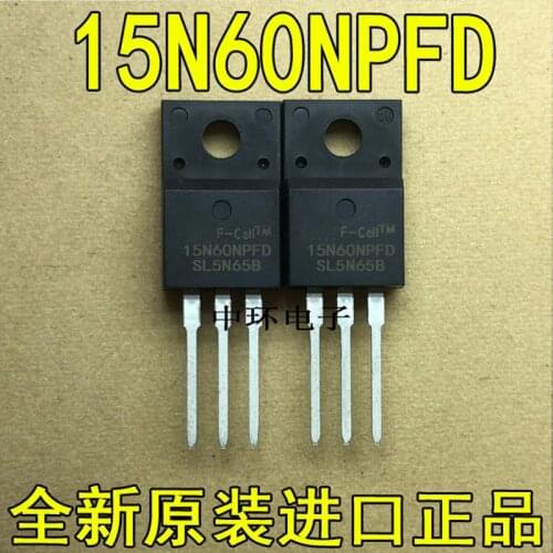 10pcs/lot 15N60NPFD TO-220F transistor IGBT replace K15T60 K15N60 G15N60