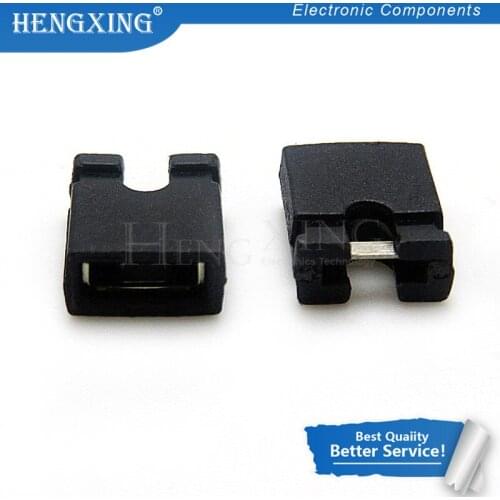 10pcs/lot 2.54mm Circuit Board Jumper Cap Shunts Short Circuit Cap Computer Jumpers Shunt Cap In Stock