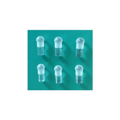 100PC Clear color waterproof LIGHT PIPE FOR 4MM Led Diode LED Tube Lampshade Replace LLP-2011