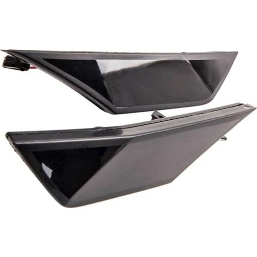 2X LED Side Marker Signal Light Parking Lamp Smoked Lens Fit 2016-20 for Honda Civic