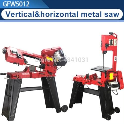 4"x6"Horizontal/Vertical Metal Cutting Band Saw 4-1/2"Metal band saw woodworking sawing machine