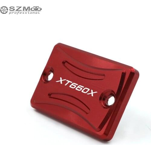 Motorcycle Accessories Front Brake Clutch Cylinder Fluid Reservoir Cover Cap For YAMAHA XT660X XT 660X 2004-2014 2013 With Logo