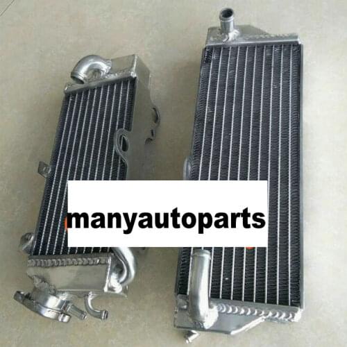 Aluminum radiator for HM CRM F125X DERAPAGE RR 4T 2010-2017 11 12 13 14 15 16 17