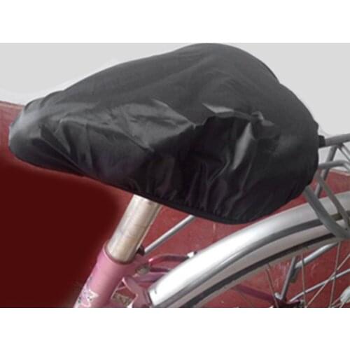 2021 Bicycle Seat Rain Cover Outdoor Waterproof Elastic Dust and Rain Resistant UV Protector Bike Saddle Cover Bike Accessories