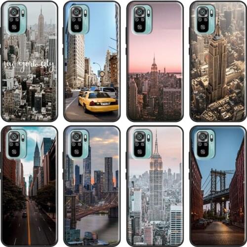 New York City Cover For Redmi 9 9A 9C 9T 7A 8A For Xiaomi Redmi Note 8 Pro 9S 8T Note 7 9 10 Pro Case