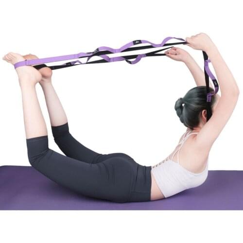 Yoga Stretch Strap Aerial Anti-Gravity Rope with Grip Loops Fitness Equipment Newest