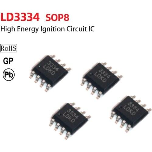 LD3334 MC3334 MCZ3334 SOP8 High Energy Ignition Circuit IC ASIC ic Integrated circuit