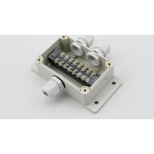 100*68*50mm 1 In 2 Out Outdoor Waterproof Junction Box TB Terminal Wiring Box