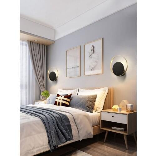 Nordic lamps and lanterns living room personality creativity post-modern minimalist hotel bedroom model room floor lamp