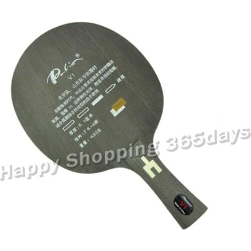Original Palio V1 (V 1, V-1) table tennis blade 7wood+4carbon table tennis racket for fast attack with loop