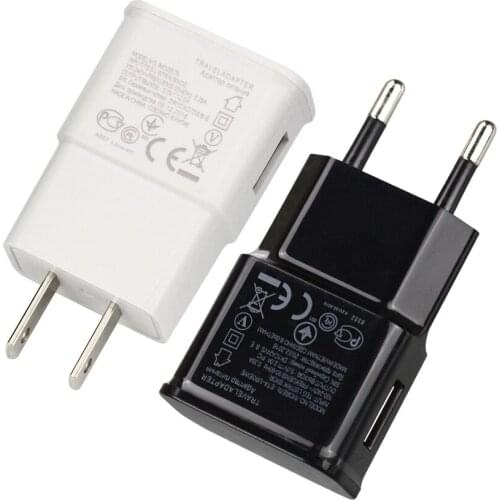 Universal 5V 1A 2A Travel EU US Plug Wall USB Charger Adapter For Samsung galaxy S5 S6 note 3 2 For iphone 7 6 5 200pcs/lot