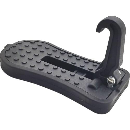 Foldable Car Door Hook Pedal Roof Rack Step Car Door Step Latch Hook Auxiliary Foot Pedal Multifunction Safety Hammer