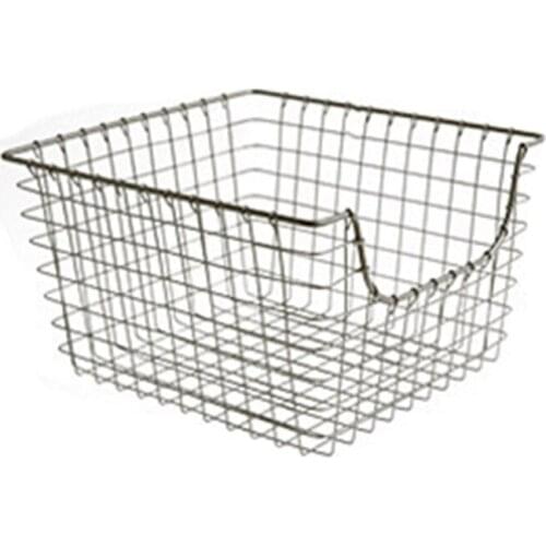 Iron Storage Basket Art Wrought Storage Basket Desktop Bathroom Organizer Holder Home Sundries Container