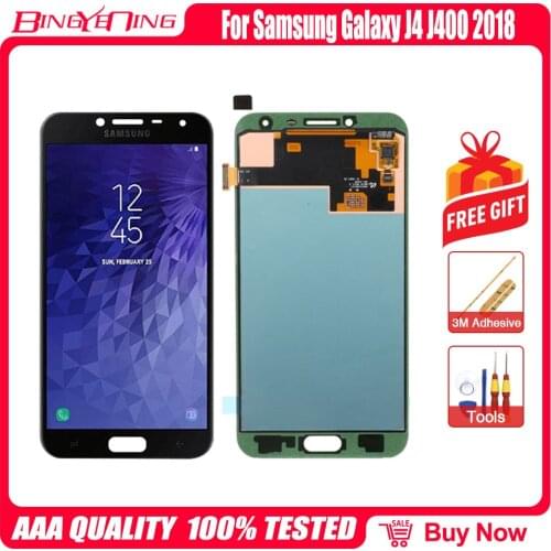 For SAMSUNG Galaxy J4 2018 J400 J400F J400H J400G J400P J400M Display LCD Touch Screen Digitizer Assembly